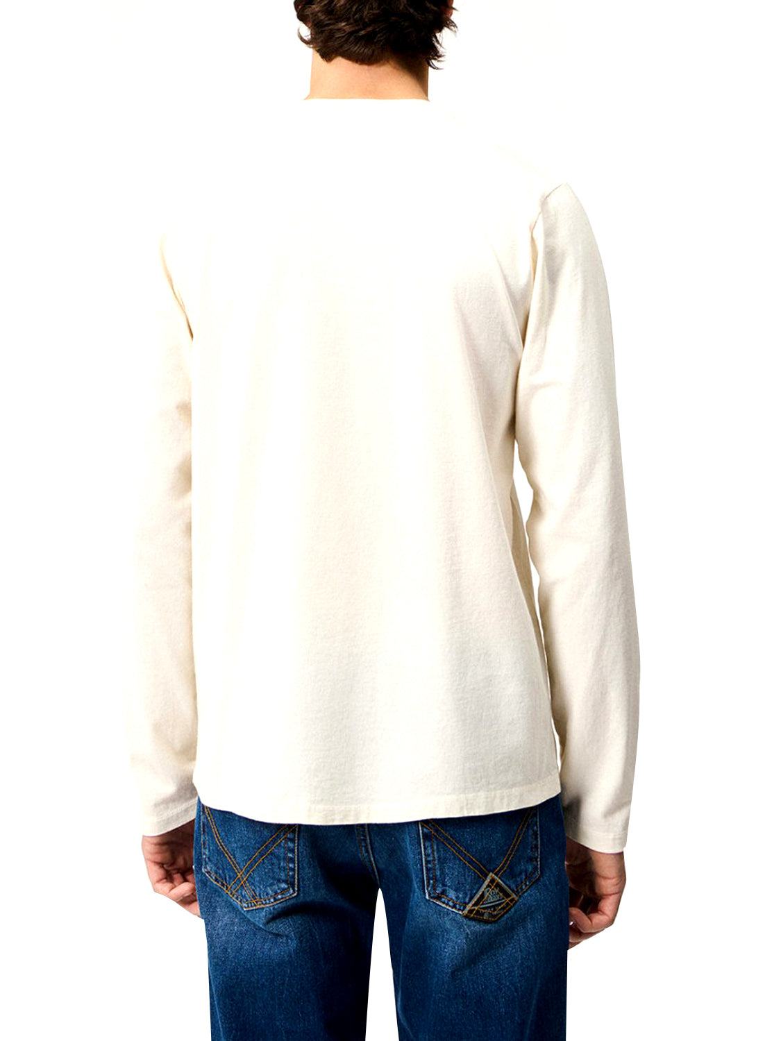 ROY ROGERS Roy Rogers T-Shirt Pocket In Jersey Burro Butter