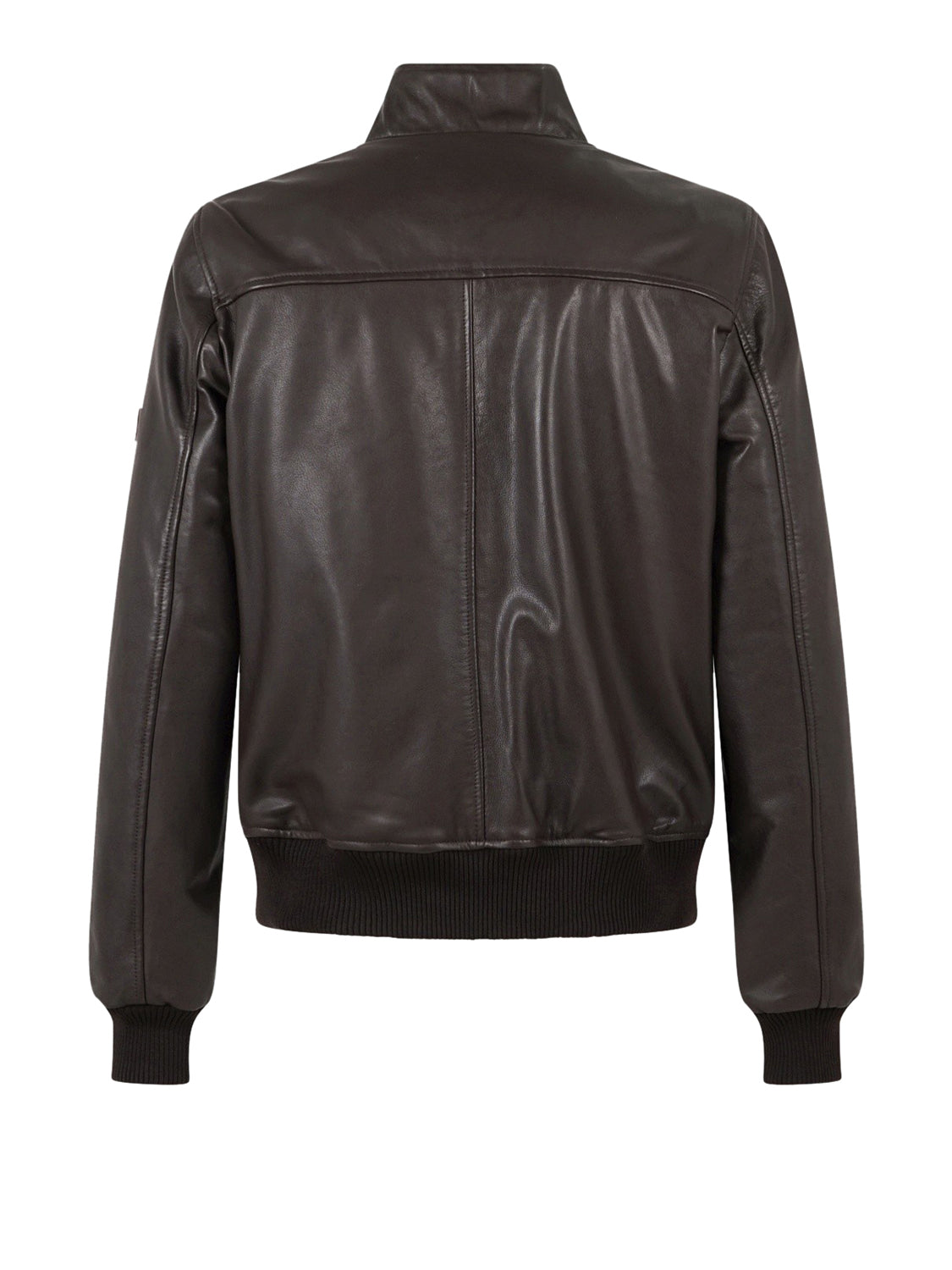 ROY ROGERS Giubbino In Pelle Barracuda Roy Rogers Marrone Dark Brown