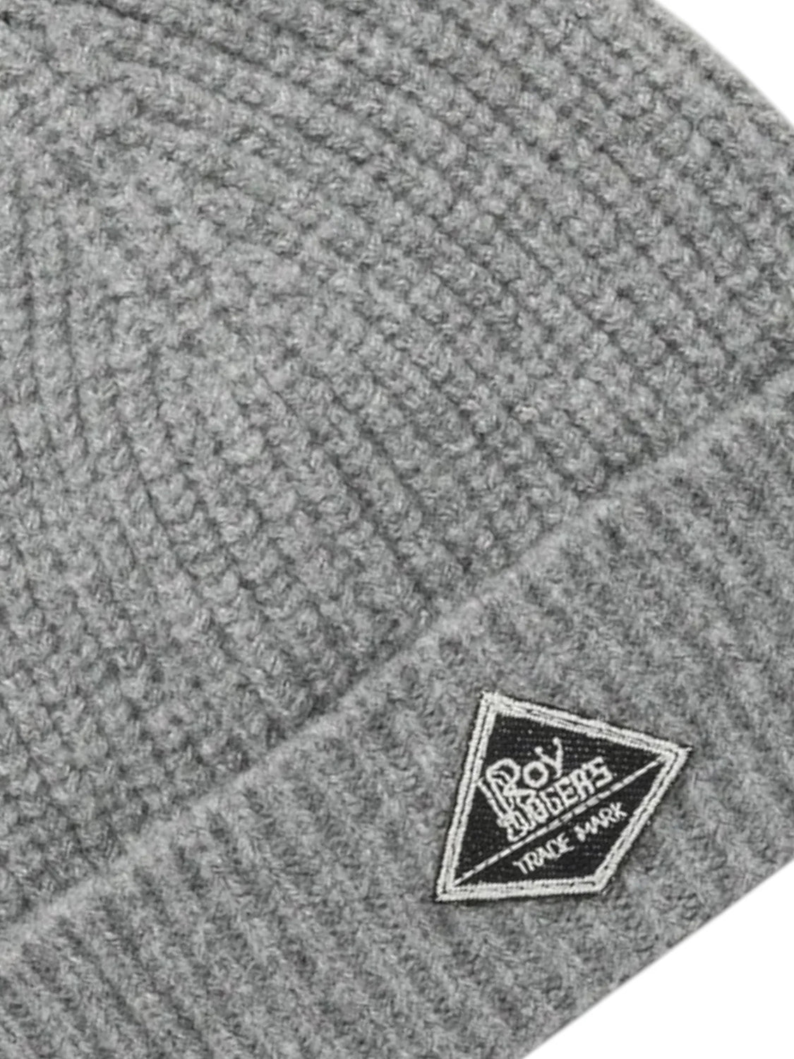 ROY ROGERS Cappello Roy Rogers Logo Frontale Grigio Grey Mel.
