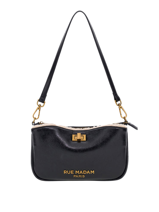 RUE MADAM Pochette Rue Madam Les Jours Clutch Nero BLACK