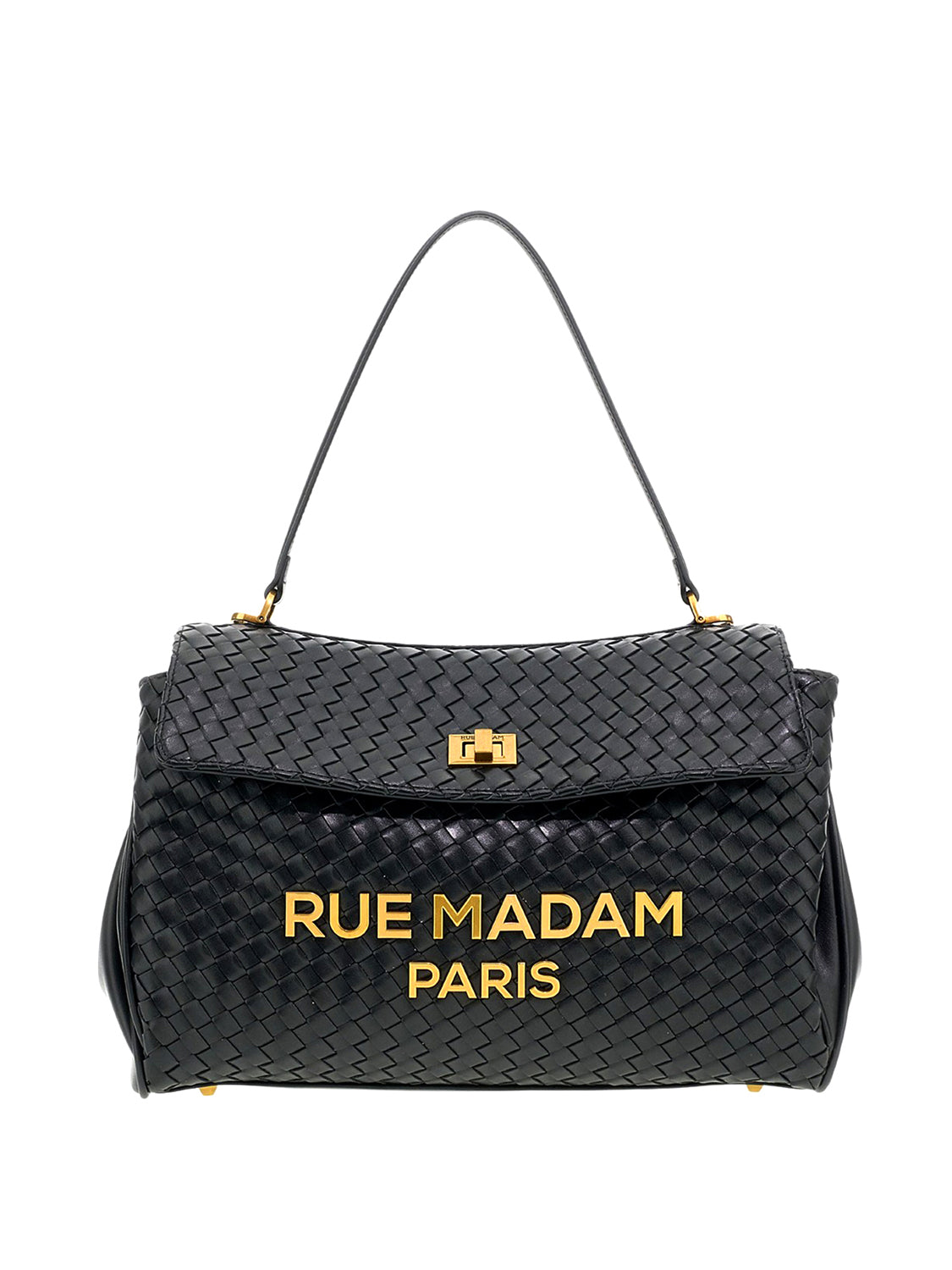 RUE MADAM Borsa A Mano Rue Madam Les Jours Xl Motif Nero BLACK
