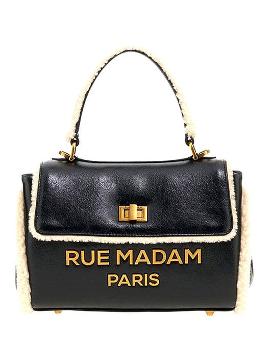 RUE MADAM Borsa A Tracolla Les Jours XS Hiver Rue Madam Nero BLACK