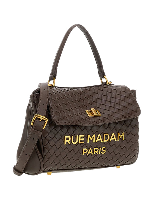 RUE MADAM Borsa A Mano Rue Madam Motivo Les Jours Xs Motif Chocolote CHOCOLATE
