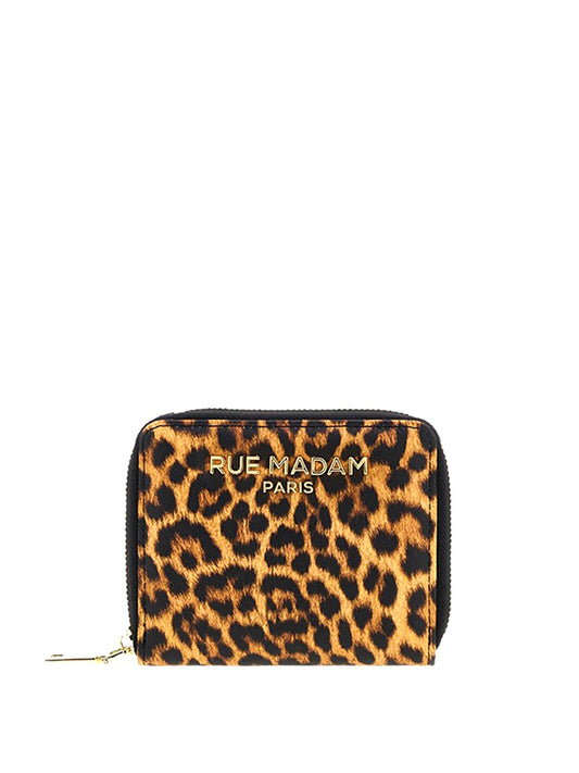 RUE MADAM Rue Madame Portafoglio Sauvage Xs Leopard LEOPARD