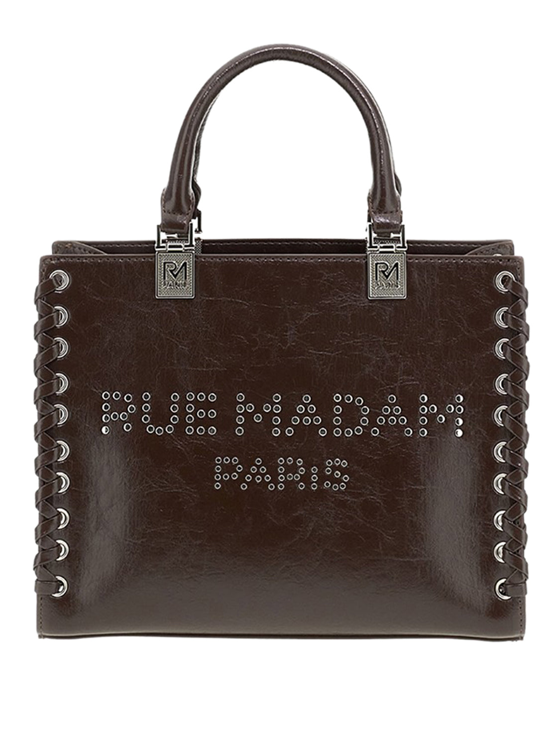 RUE MADAM Borsa A Mano Rue Madam Sioux Mini Tote Marrone Dark Brown