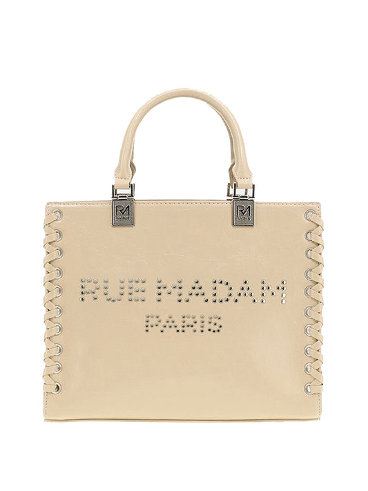 RUE MADAM Borsa A Mano Rue Madam Sioux Mini Tote Ecru Ecru