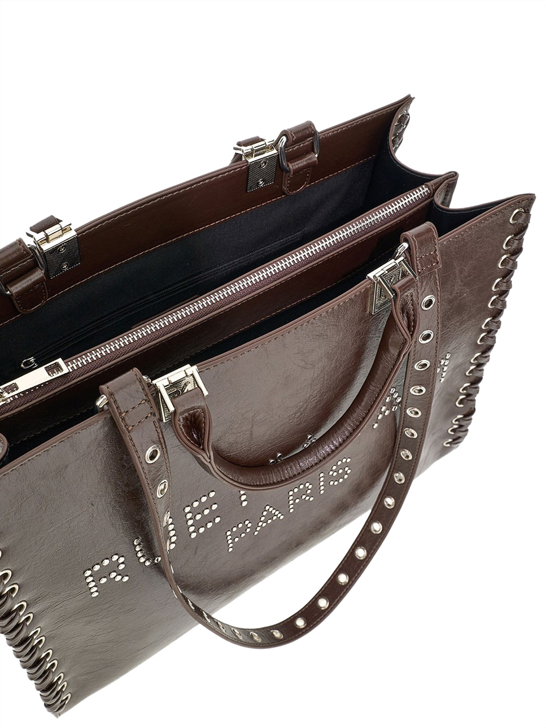RUE MADAM Borsa A Mano Rue Madam Tote Bag Marrrone Dark Brown
