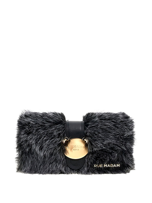RUE MADAM Borsa A Tracolla Rue Madame Teddy It Bag Aspenamber Silver Fox Silver Fox