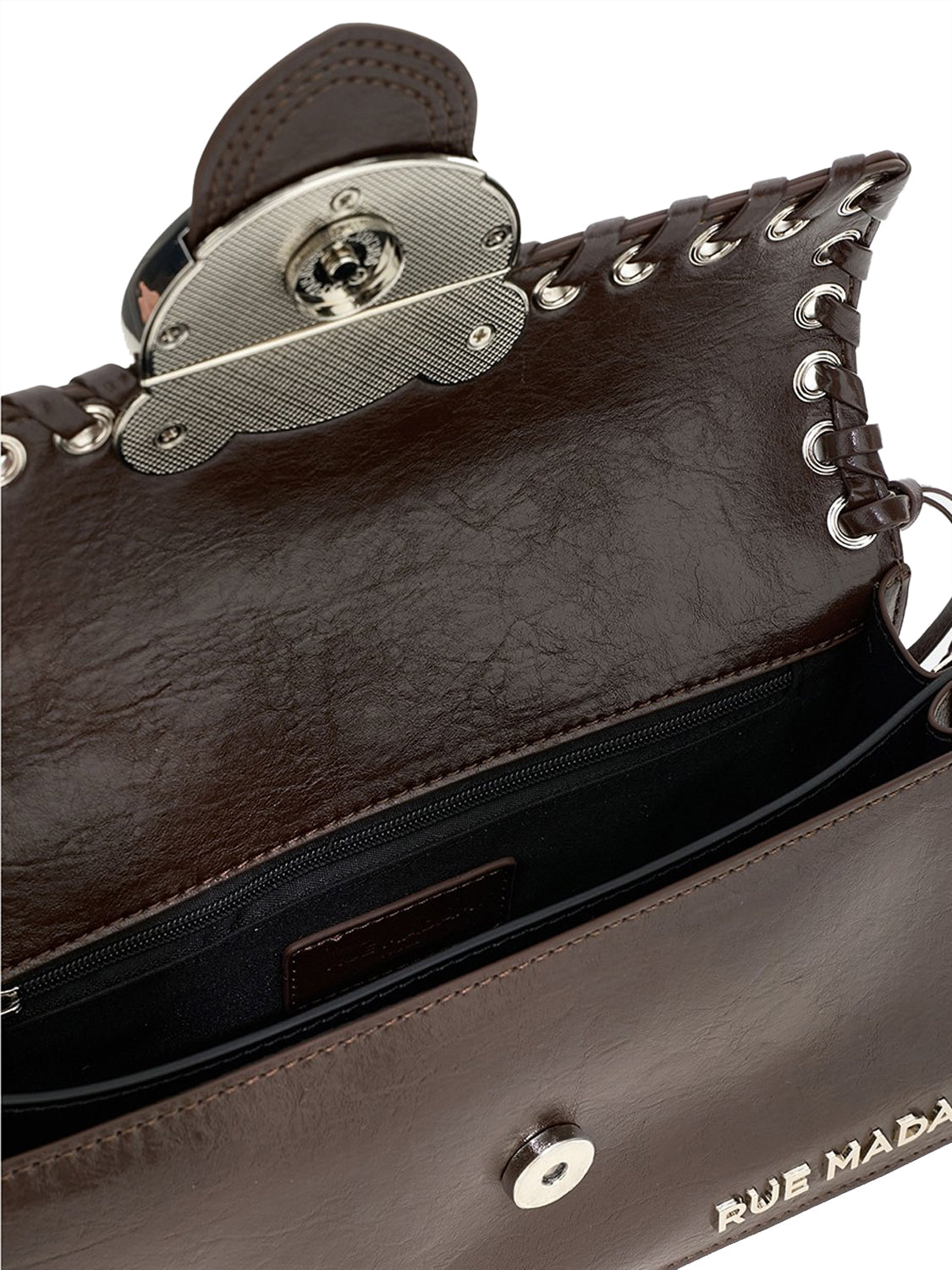RUE MADAM Borsa A Tracolla Rue Madame Teddy It Sioux Marrone Dark Brown