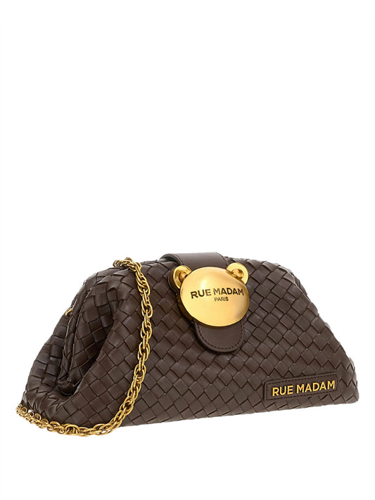 RUE MADAM Pochette Rue Madame Pouch Motif Chocolate CHOCOLATE