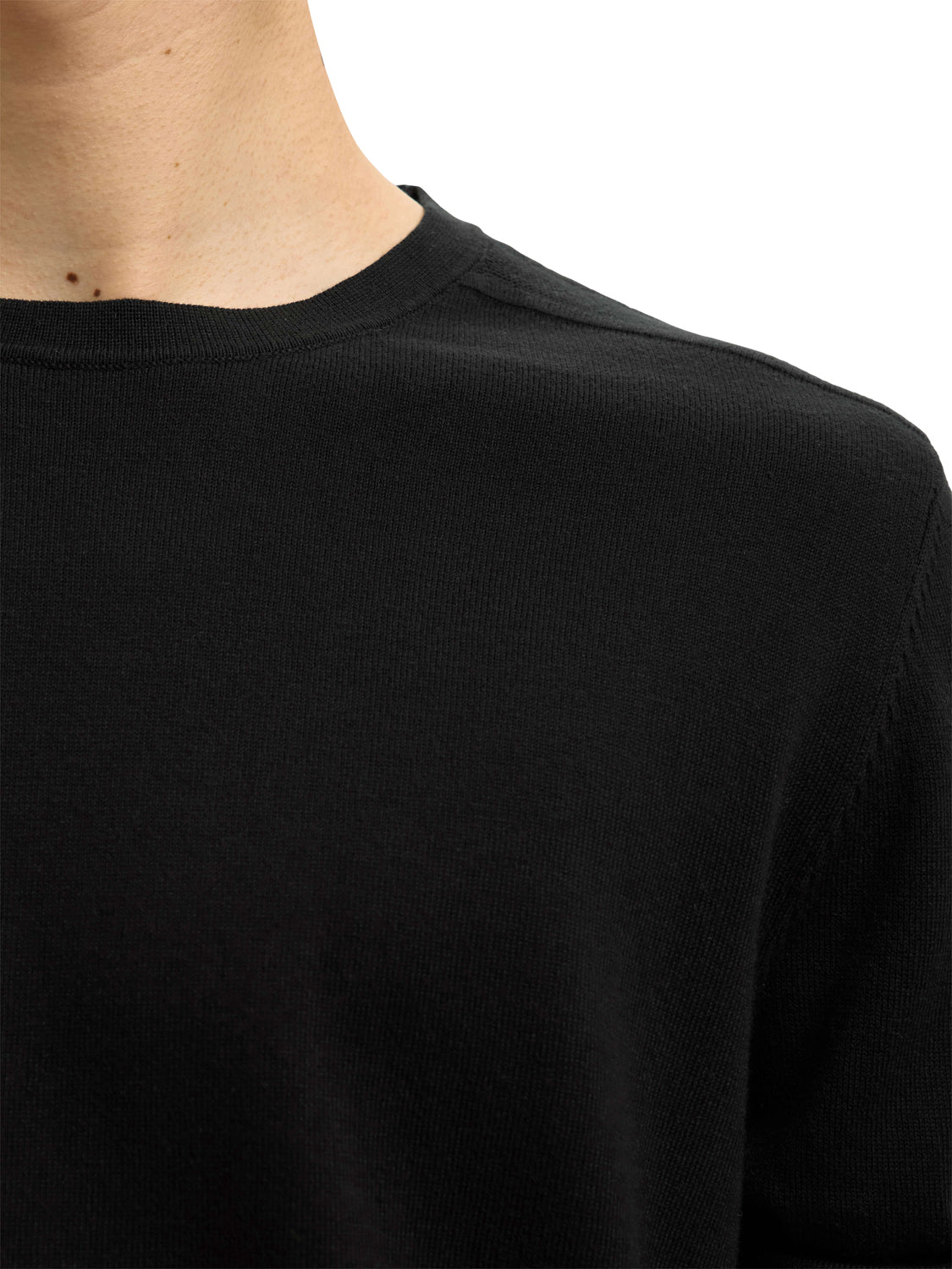 SELECTED Selected Maglione Slmberg Crew Neck - Nero BLACK