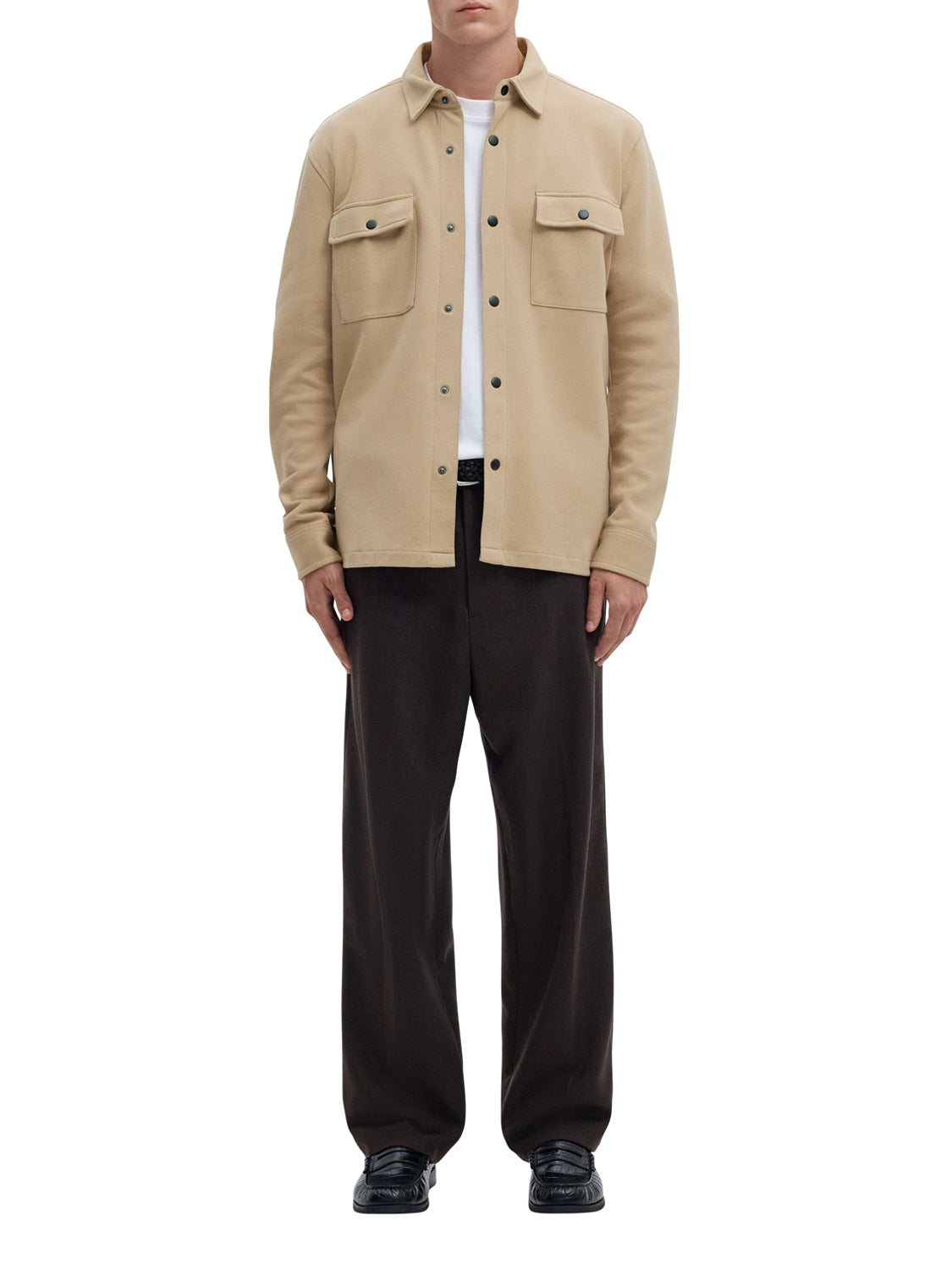 SELECTED Selected Camicia Slmjackie - Marrone BROWN