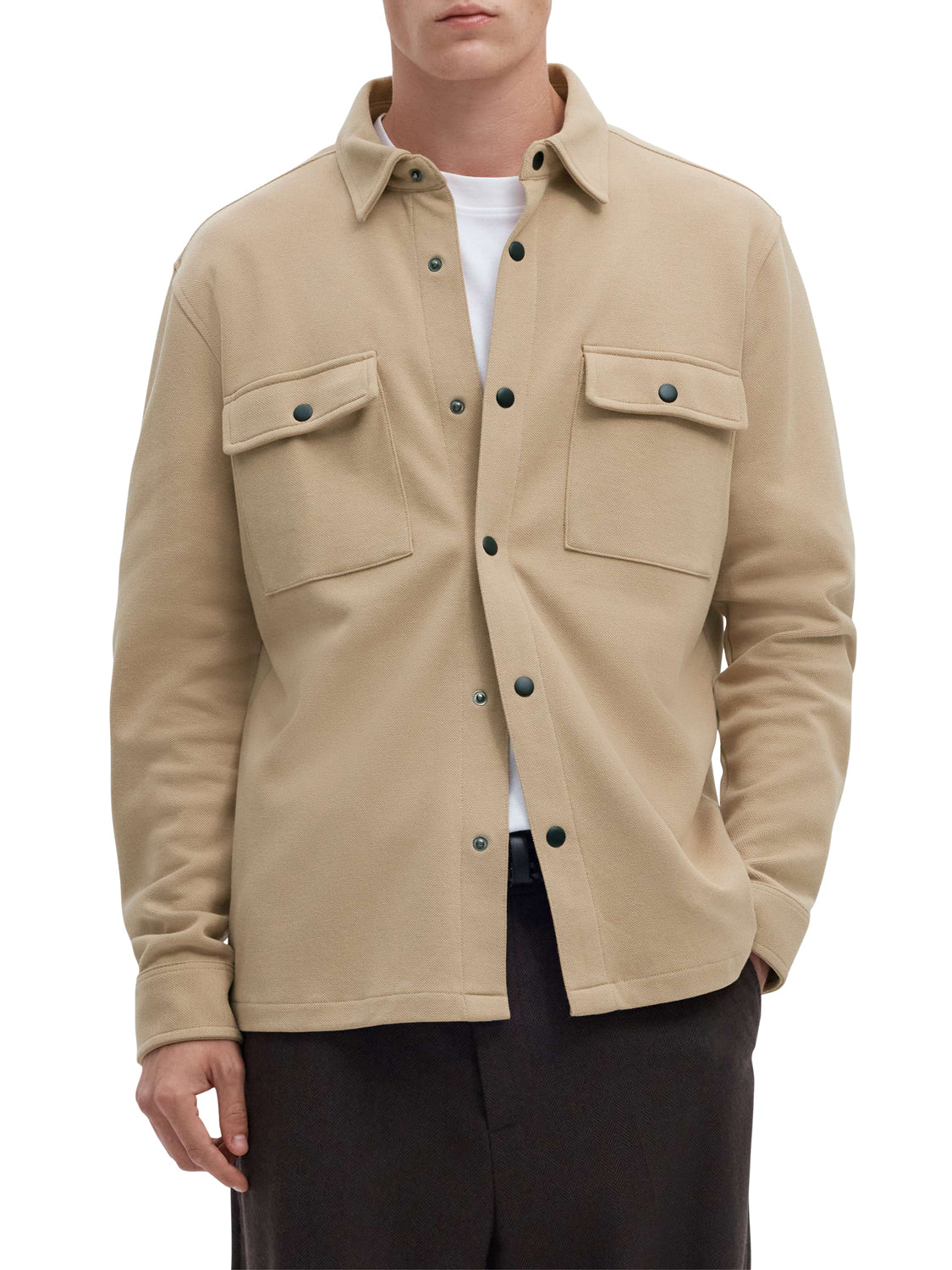 SELECTED Selected Camicia Slmjackie - Marrone BROWN