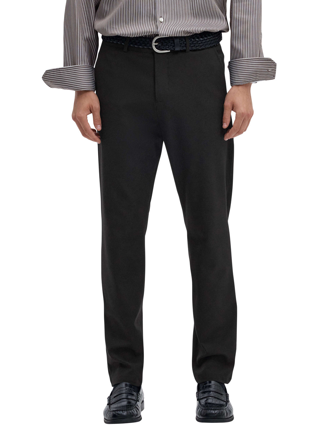 SELECTED Only Selected Slm175-Slim Robert Flex - Nero BLACK