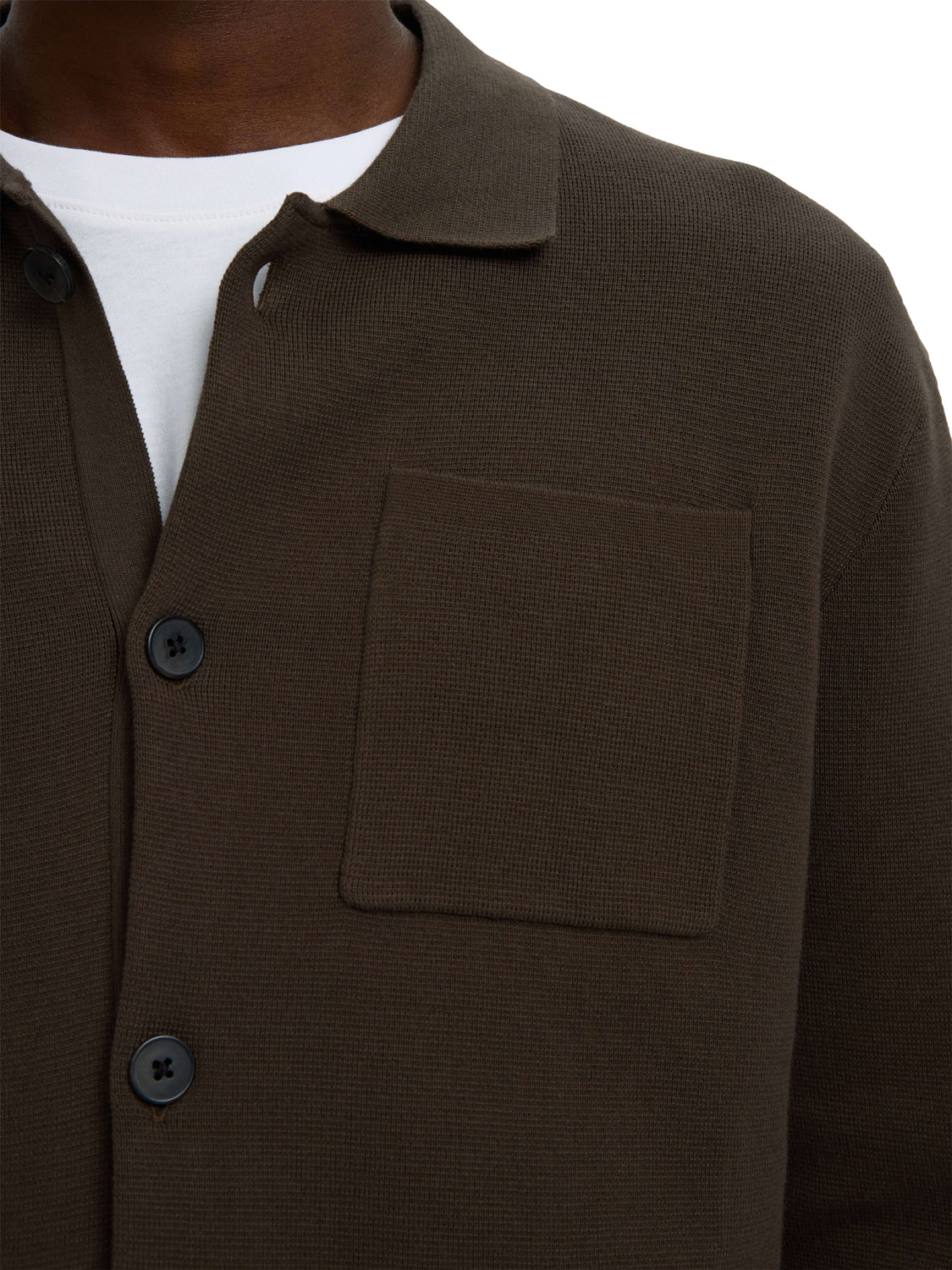 SELECTED Selected Cardigan Slmmike Light Polo - Marrone BROWN