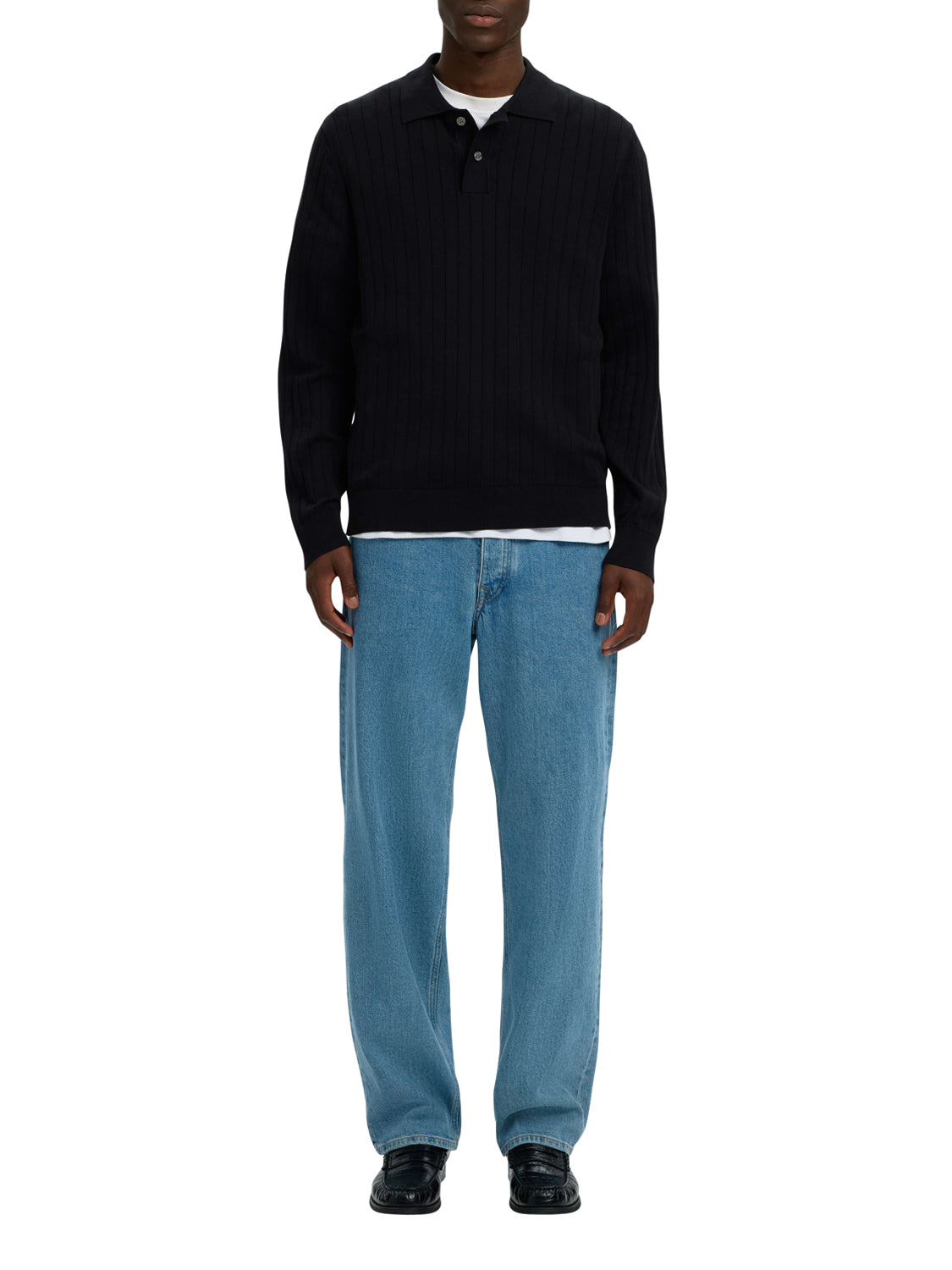 SELECTED Selected Polo Slmtorino - Nero BLACK
