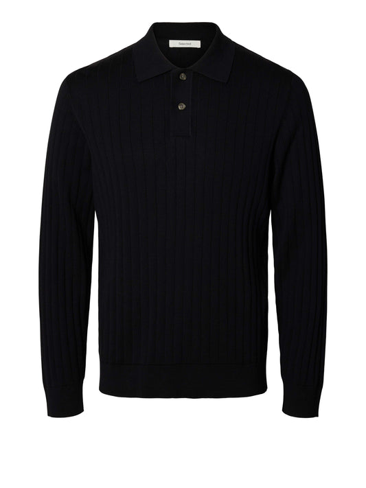 SELECTED Selected Polo Slmtorino - Nero BLACK