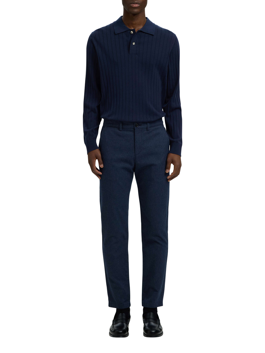 SELECTED Selected Polo Slmtorino - Navy BLUE