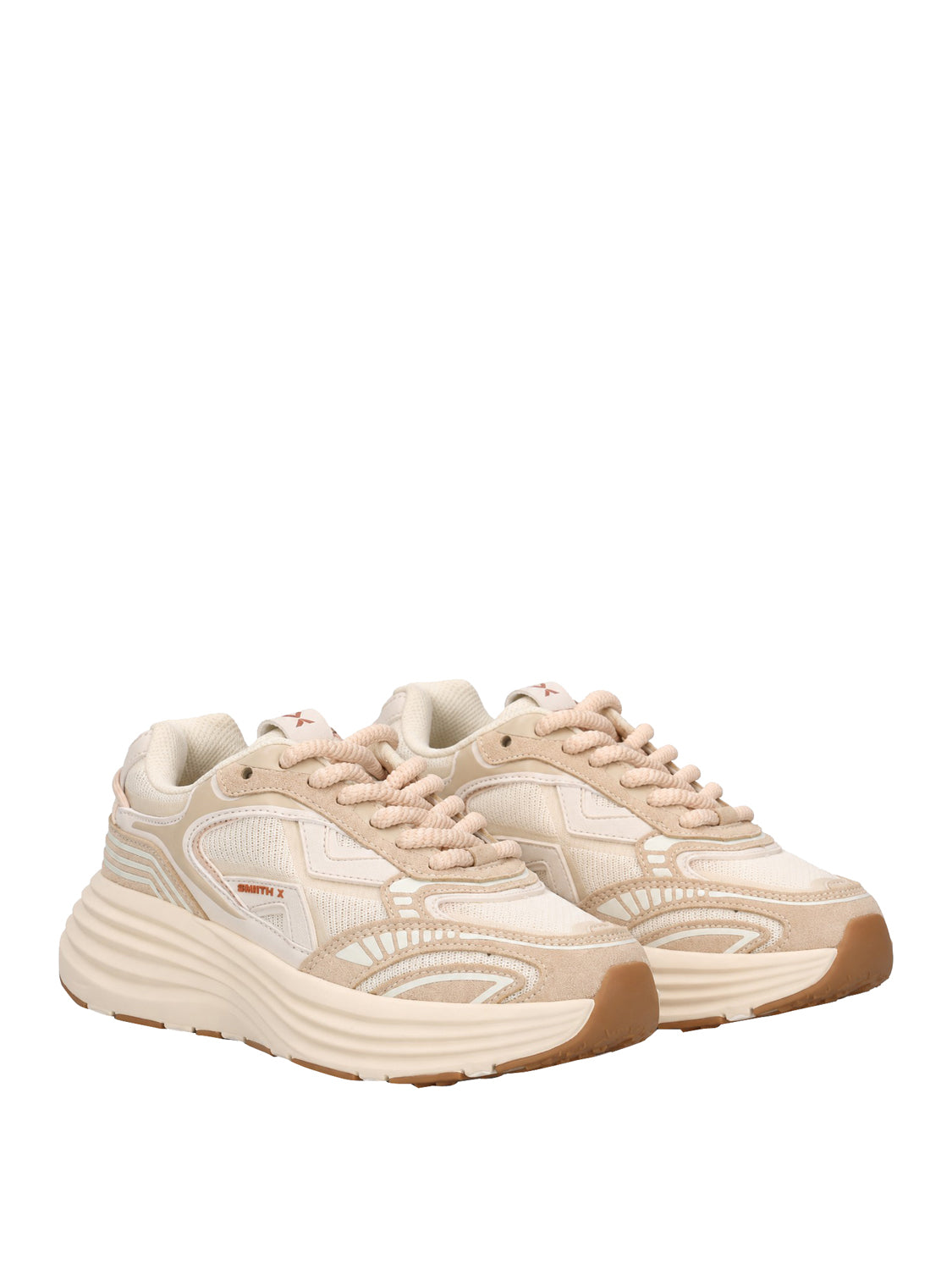 SMITH X Sneakers Alexander Smith Storm Beige Bianco BEIGE/BIANCO