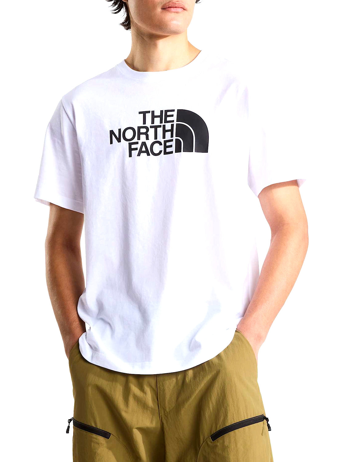 THE NORTH FACE T-shirt Evolution Half Dome Regular Bianco Bianco