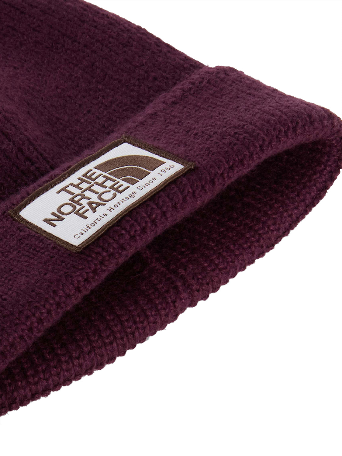 THE NORTH FACE The North Face Berretto con risvolto e logo box TNF Bordeaux Bordeau