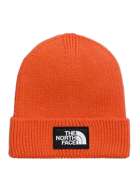 THE NORTH FACE The North Face Berretto con risvolto e logo box TNF Arancione Arancione