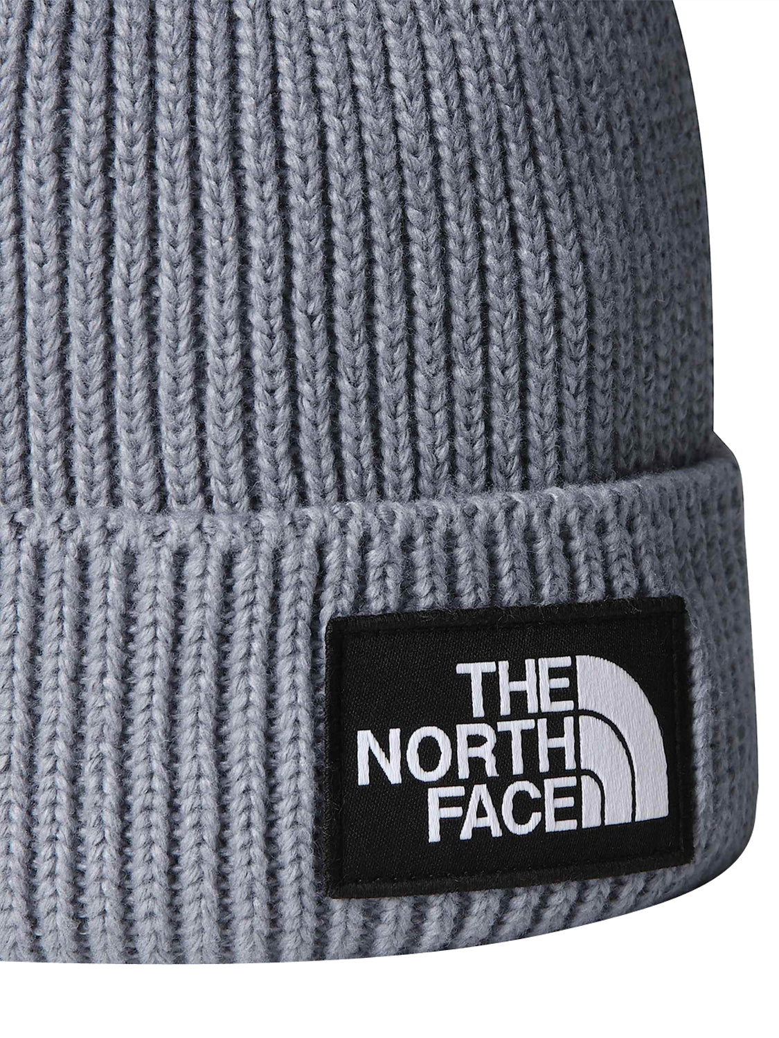 THE NORTH FACE The North Face Berretto con risvolto e logo box TNF Grigio Grigio