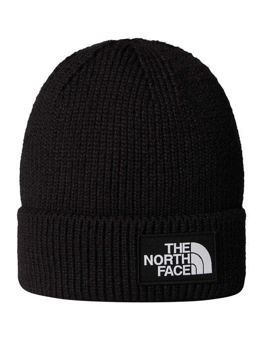 THE NORTH FACE The North Face Berretto con risvolto e logo box TNF Nero Nero