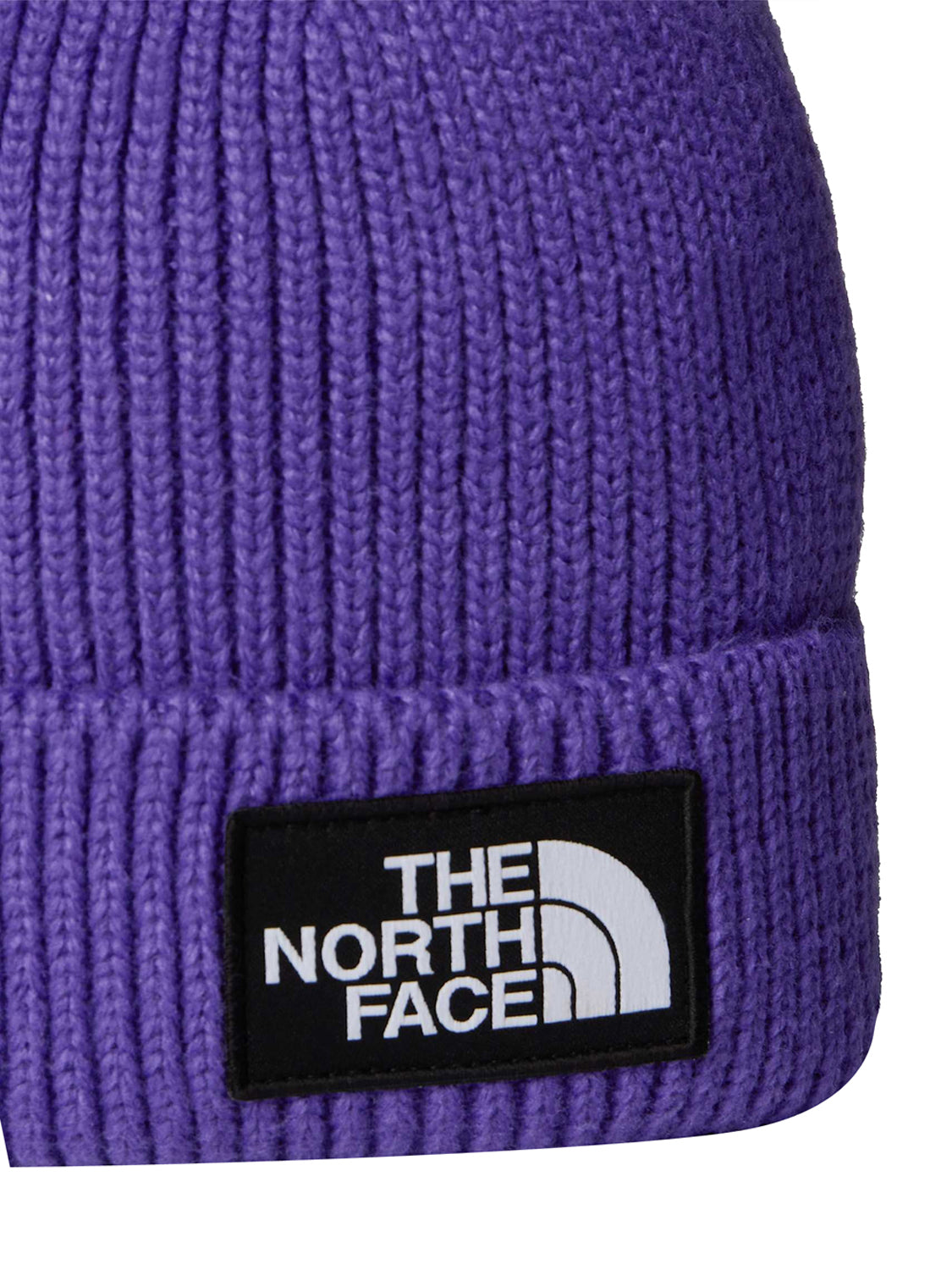 THE NORTH FACE The North Face Berretto con risvolto e logo box TNF Viola Viola