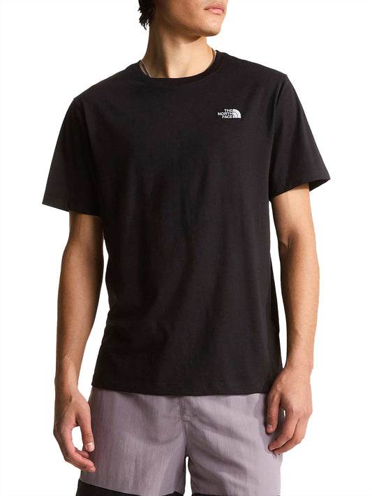 THE NORTH FACE T-shirt Evolution Simple Dome Regular Nero Nero