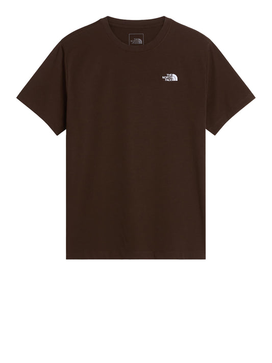 THE NORTH FACE T-shirt Evolution Simple Dome Regular Marrone Marrone