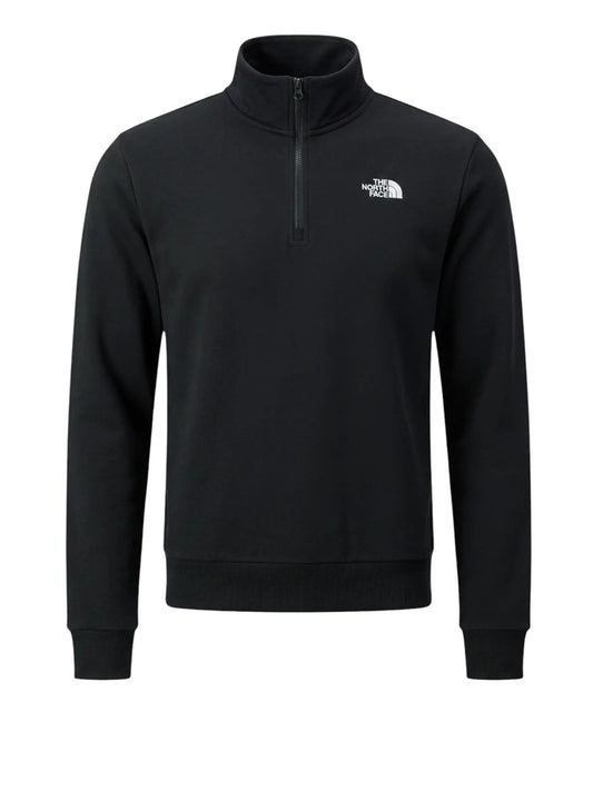 THE NORTH FACE Felpa Evolution Simple Dome Regular con cerniera a 1/4 Nero Nero