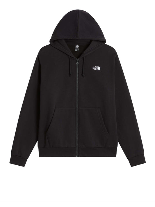 THE NORTH FACE Felpa con cappuccio e cerniera integrale Evolution Simple Dome Regular Nero Nero