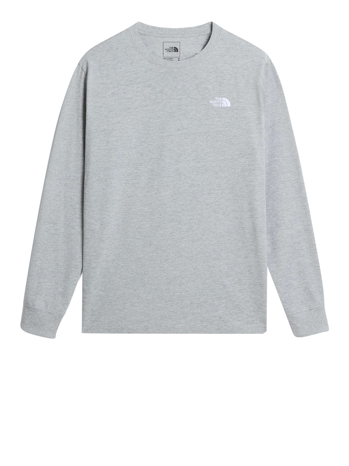 THE NORTH FACE T-shirt a maniche lunghe Evolution Simple Dome Regular Grigio Grigio