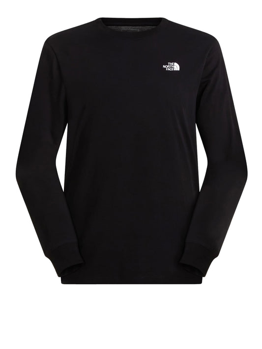 THE NORTH FACE T-shirt a maniche lunghe Evolution Simple Dome Regular Nero Nero