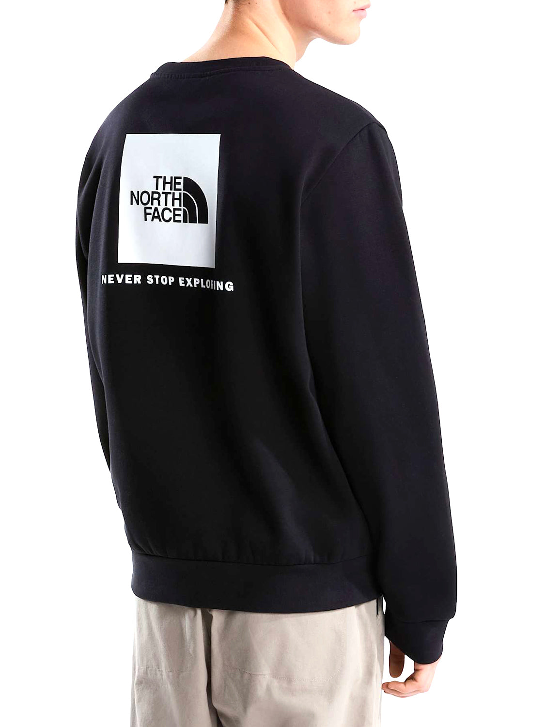 THE NORTH FACE Felpa The North Face Evolution Box NSE Regular Nero Nero