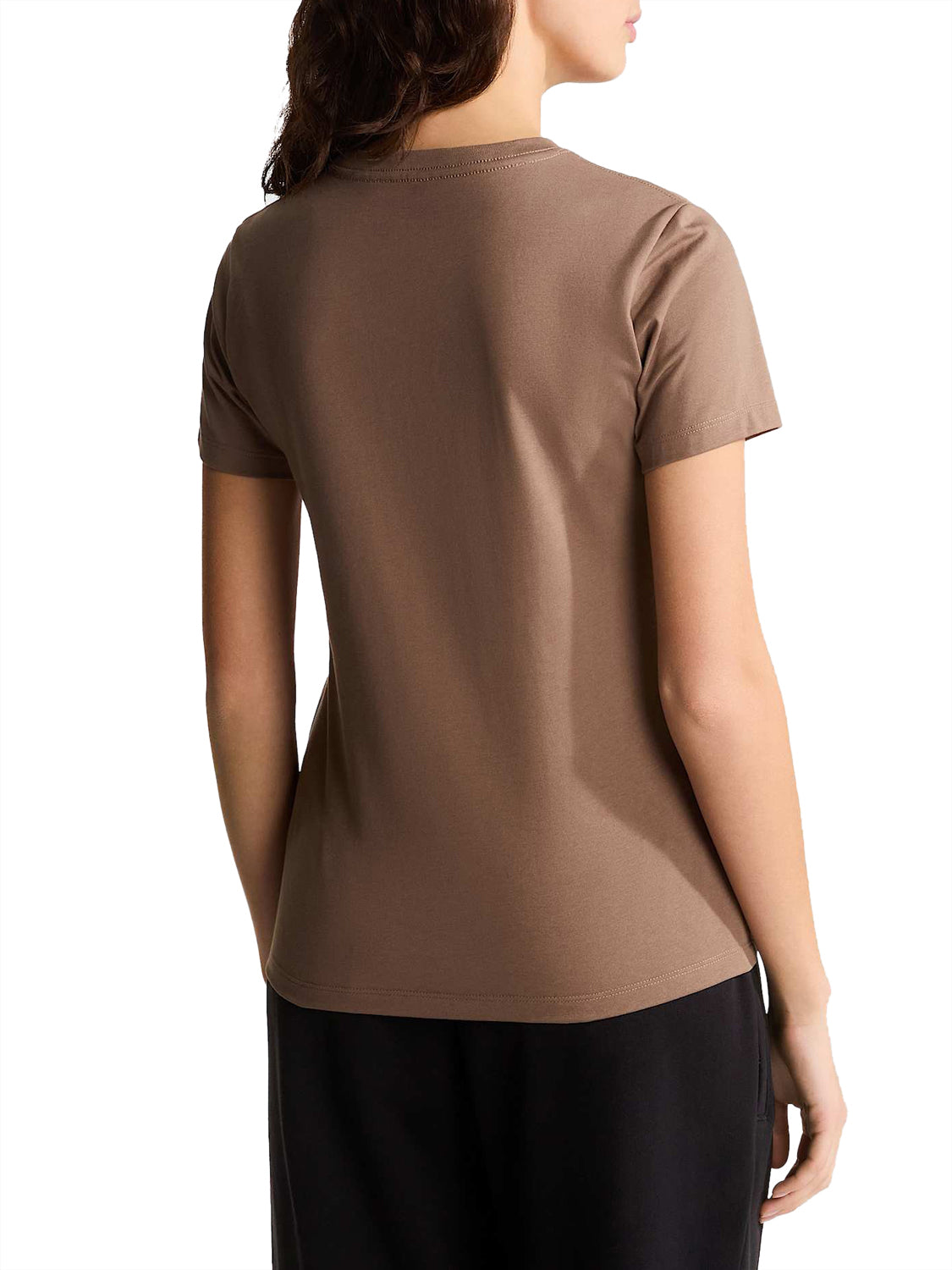THE NORTH FACE T-shirt The Noth Face Evolution Simple Dome Slim Marrone Marrone