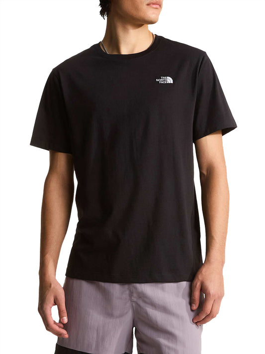 THE NORTH FACE T-shirt Evolution Box Half Dome Regular Nero Nero