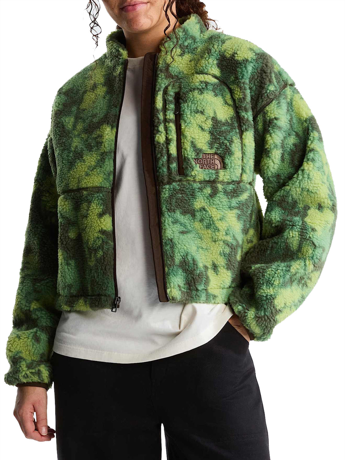THE NORTH FACE Giacca The North Face Extreme Pile 2 con stampa Verde Verde