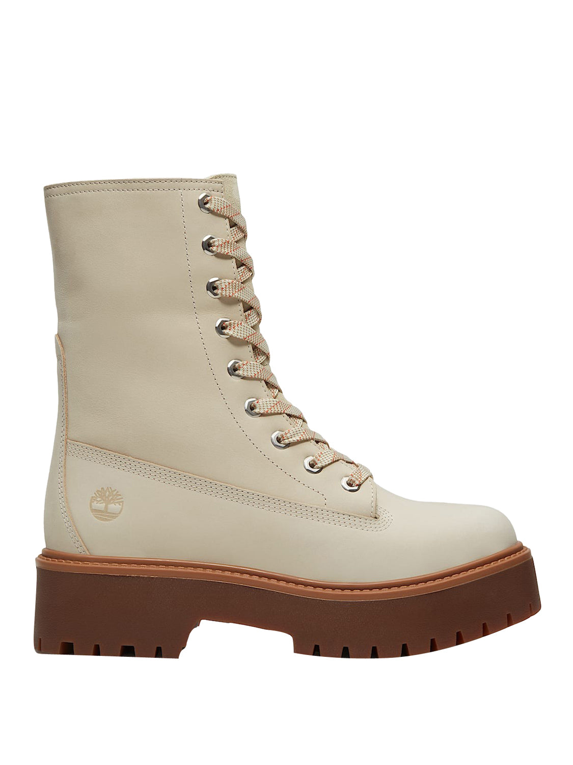 TIMBERLAND Stivaletto Timberland Plateau Stone Street Mid Stone Light Beige