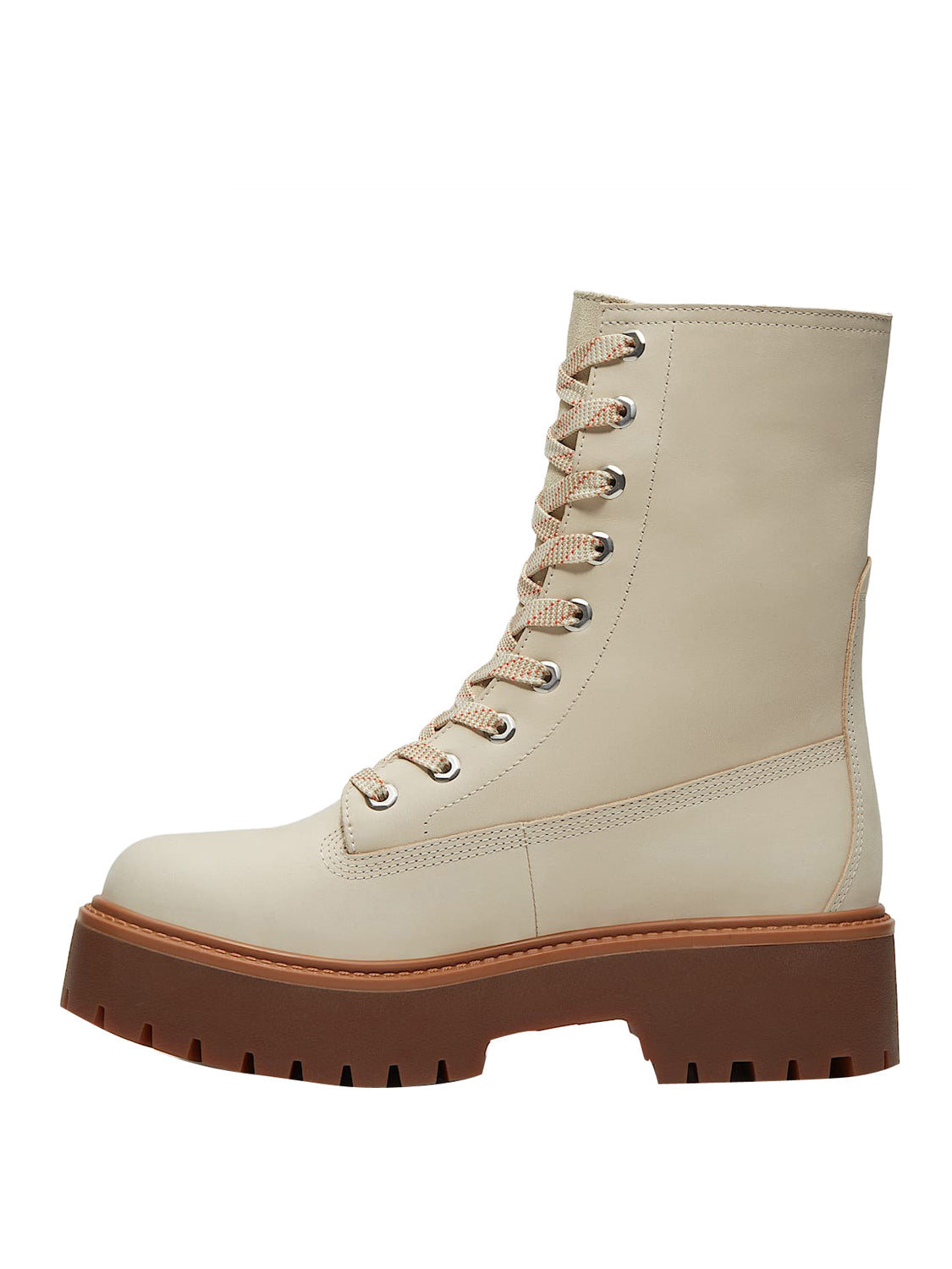 TIMBERLAND Stivaletto Timberland Plateau Stone Street Mid Stone Light Beige