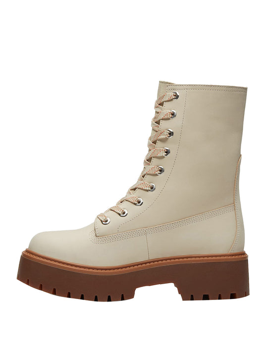 TIMBERLAND Stivaletto Timberland Plateau Stone Street Mid Stone Light Beige