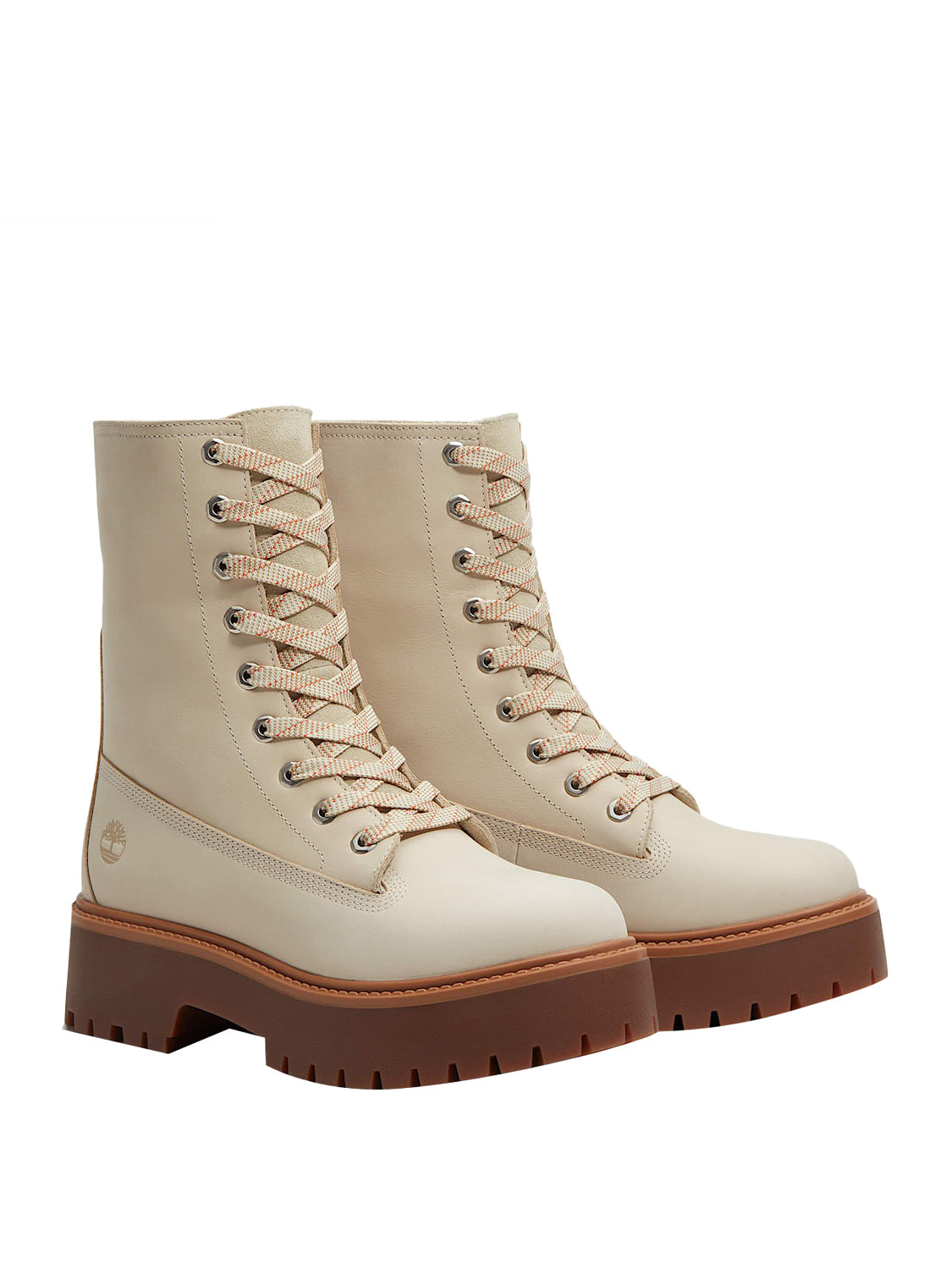 TIMBERLAND Stivaletto Timberland Plateau Stone Street Mid Stone Light Beige