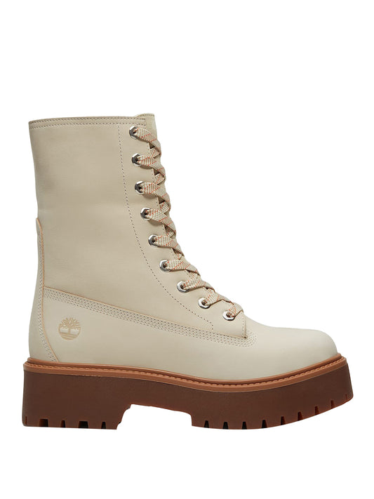 TIMBERLAND Stivaletto Timberland Plateau Stone Street Mid Stone Light Beige