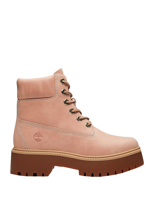 TIMBERLAND Stivaletto Timberland Plateau 6-Inch Stone Street Rosa LIGHT PINK