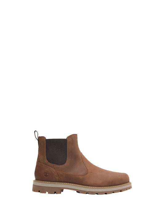 TIMBERLAND Timberland Brrd Mid Chelsea Boot Biker Uomo Marrone Rust/Copper
