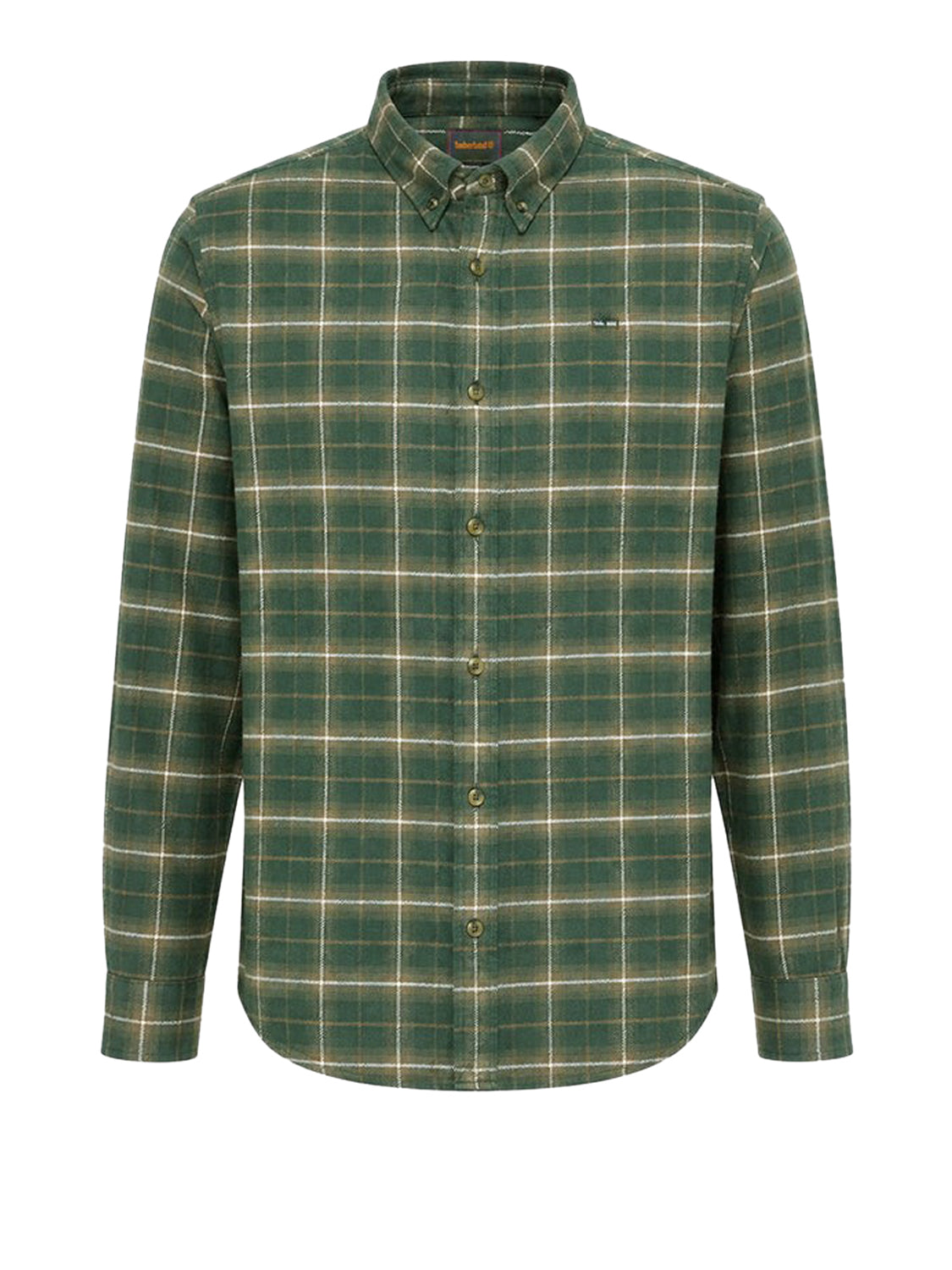 TIMBERLAND Camica Timberland Flannel Check Verde Medium Green