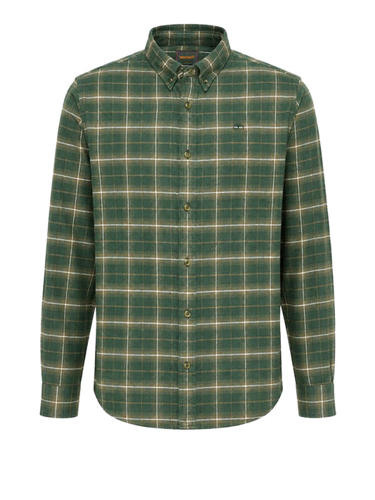 TIMBERLAND Camica Timberland Flannel Check Verde Medium Green
