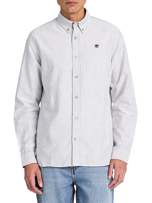 TIMBERLAND Camicia Casual Striped Oxford Timberland - Nero BLACK