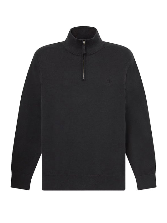 TIMBERLAND Maglione Williams River Quarter Zip Timberland - Nero BLACK